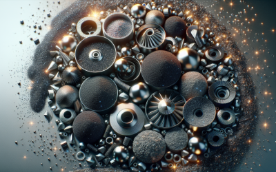 Comparación de granallas metálicas