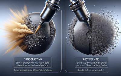 Diferencias entre sand blast y granallado