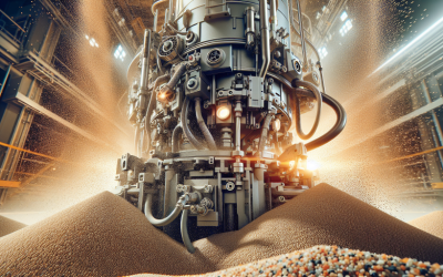 Distribuidor de materiales abrasivos para sand blast