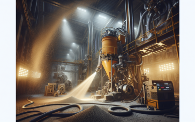 Equipos de sand blast para uso industrial