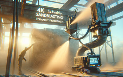 Granallado con materiales ecológicos