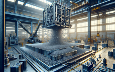 Granallado en la fabricación de estructuras metálicas