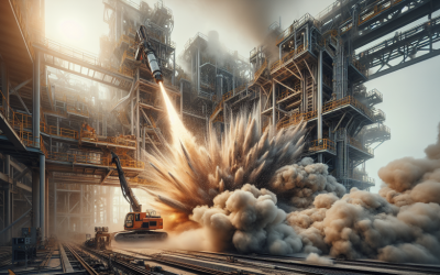 Granallado en la industria del petróleo y gas