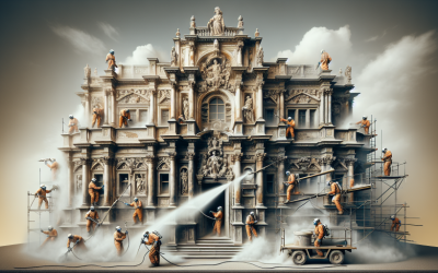 Granallado en la restauración de edificios históricos