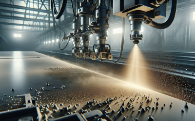 Granallado para mejorar la adherencia de la pintura