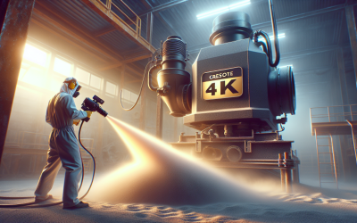 Limpieza industrial con sand blast