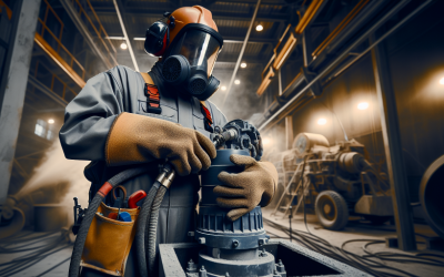 Mantenimiento de equipos de granallado