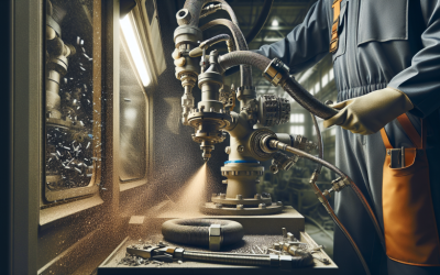 Mantenimiento de equipos de granallado metálico