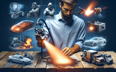 Tipos de chorro de arena y sus aplicaciones