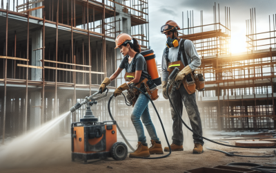 Usos del granallado en la construcción