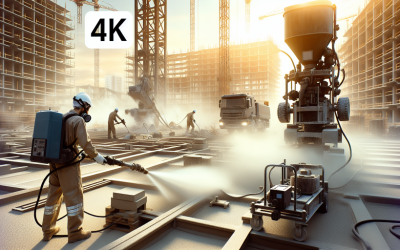 Usos del sand blast en la construcción