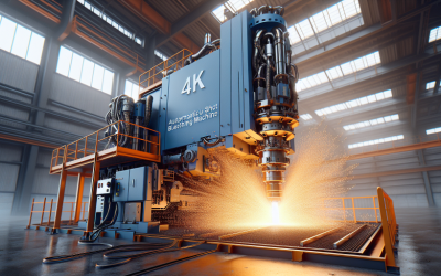 ¿Qué es la granalladora automática?